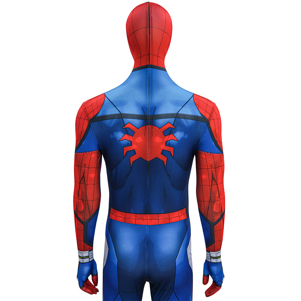 Marvel Tokon Fighting Souls Sipderman Cosplay Costume Printed Halloween Suit Accosplay