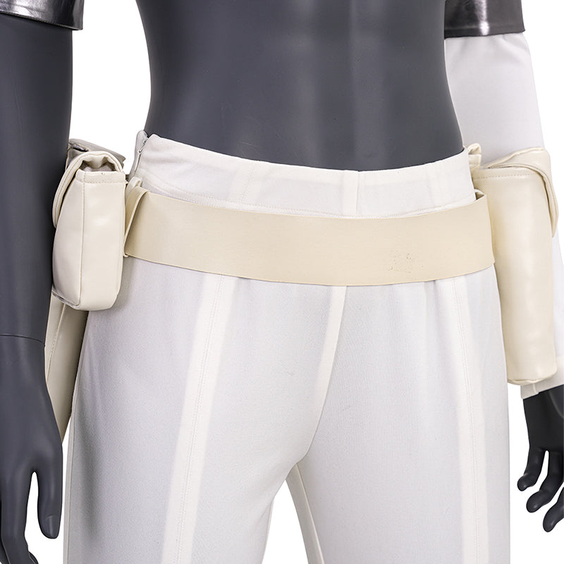 Star Wars Padme Amidala White Cosplay Costume Attack of the Clones Halloween Suit ACcosplay