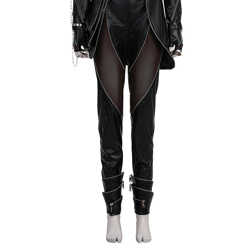 Deluxe Kpop Demon Hunters Rumi Cosplay Costume Combat Halloween Outfit ACcosplay