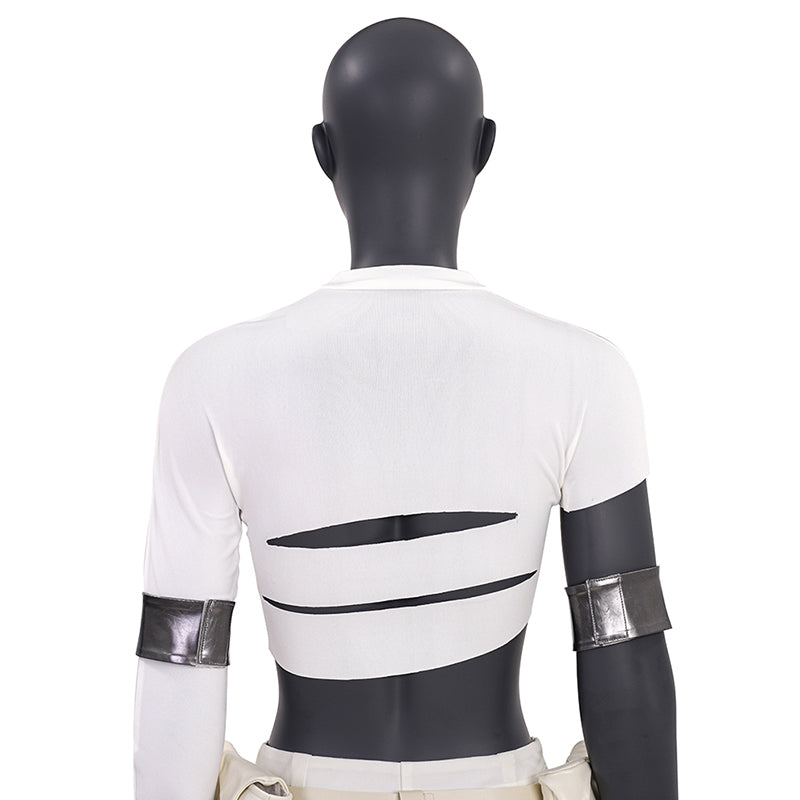 Star Wars Padme Amidala White Cosplay Costume Attack of the Clones Halloween Suit ACcosplay