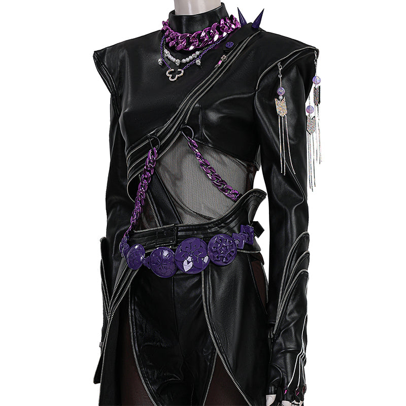 Deluxe Kpop Demon Hunters Rumi Cosplay Costume Combat Halloween Outfit ACcosplay