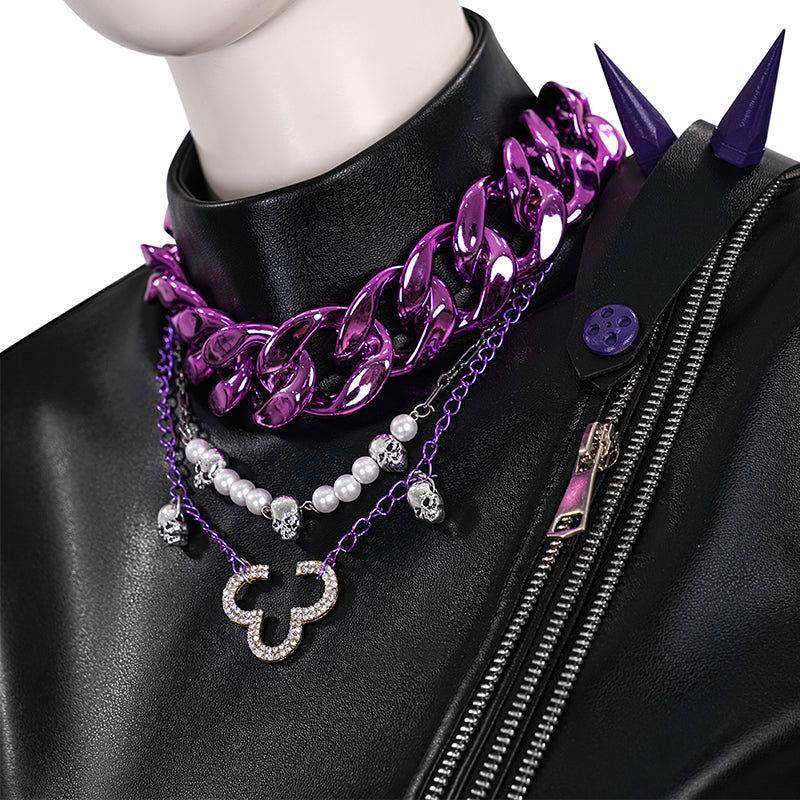 Deluxe Kpop Demon Hunters Rumi Cosplay Costume Combat Halloween Outfit ACcosplay