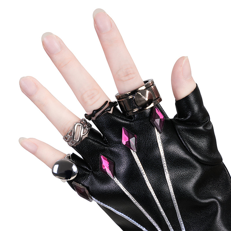 Deluxe Kpop Demon Hunters Rumi Cosplay Costume Combat Halloween Outfit ACcosplay