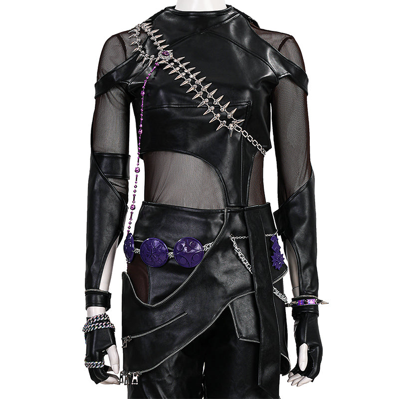 Deluxe Kpop Demon Hunters Zoey Cosplay Costume Combat Halloween Outfit ACcosplay