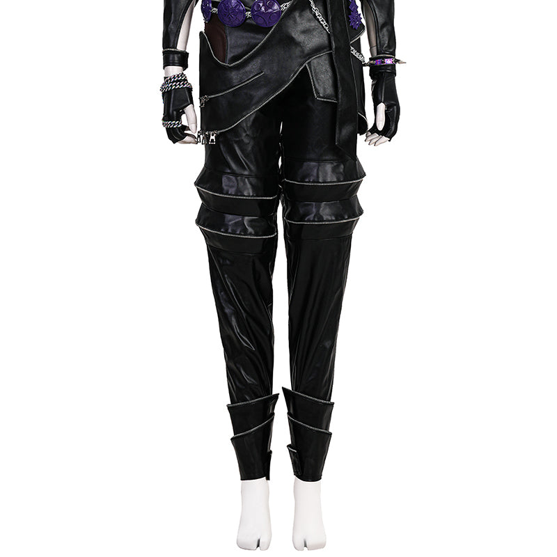 Deluxe Kpop Demon Hunters Zoey Cosplay Costume Combat Halloween Outfit ACcosplay