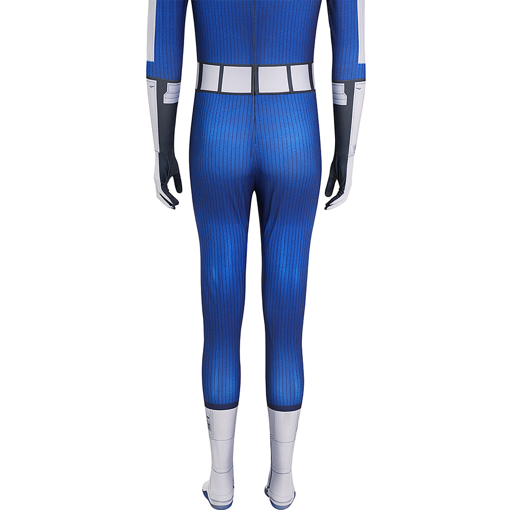 The Fantastic Four First Steps Human Torch Cosplay Costume Jumpsuit Ver2 ACcosplay