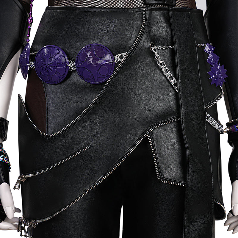Deluxe Kpop Demon Hunters Zoey Cosplay Costume Combat Halloween Outfit ACcosplay