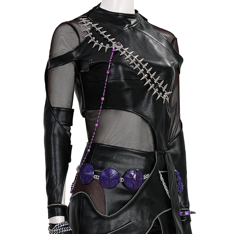 Deluxe Kpop Demon Hunters Zoey Cosplay Costume Combat Halloween Outfit ACcosplay