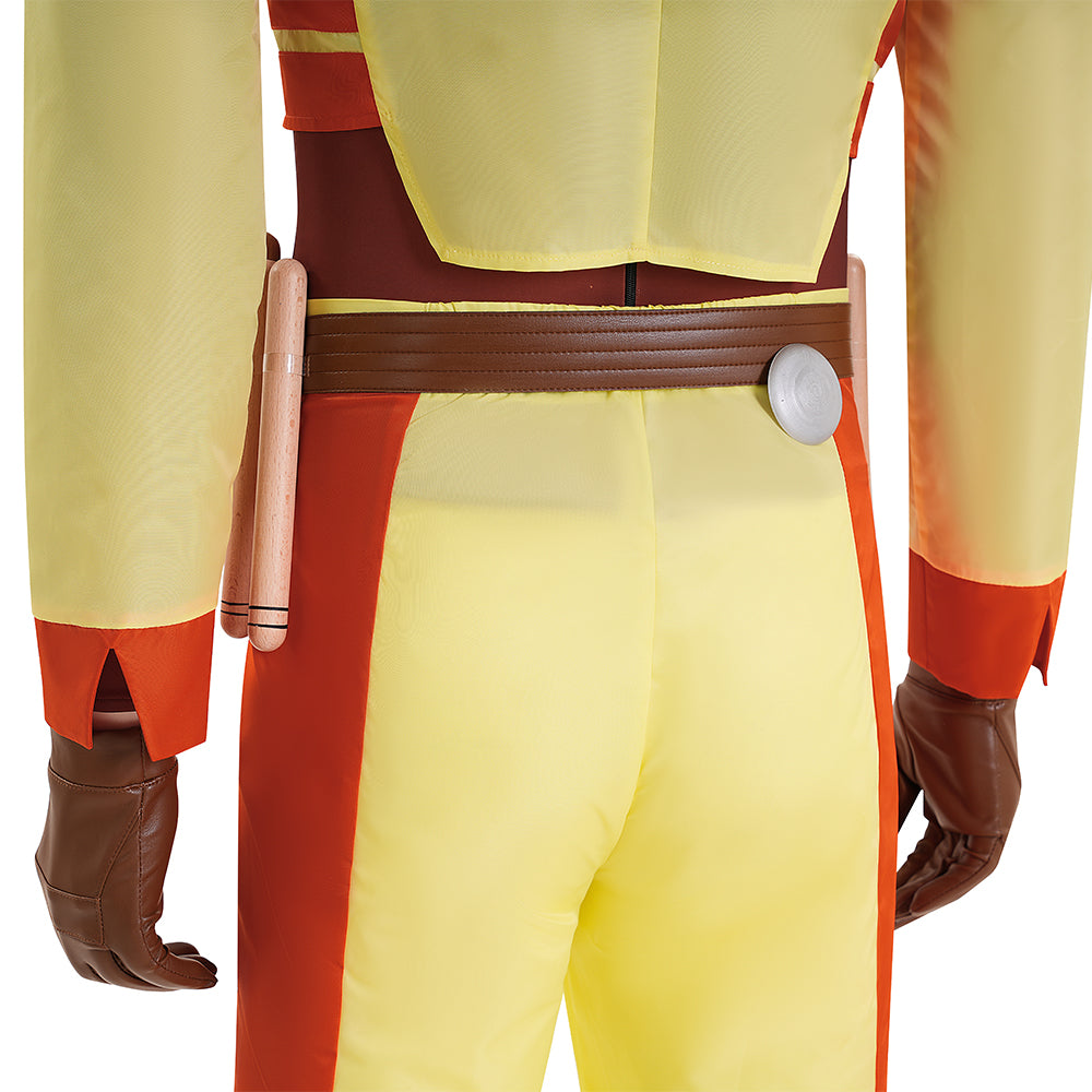 Invincible Rex Splode Cosplay Costume Halloween Yellow Suit ACcosplay