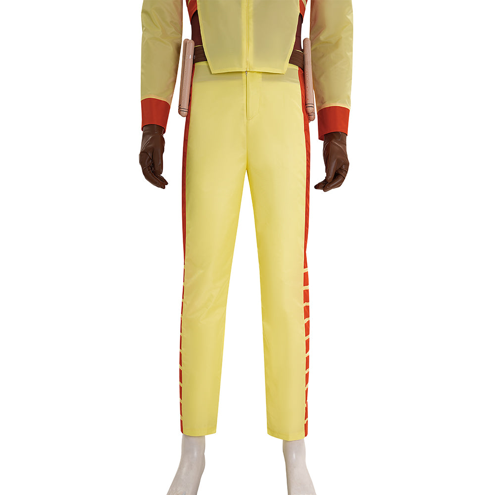 Invincible Rex Splode Cosplay Costume Halloween Yellow Suit ACcosplay