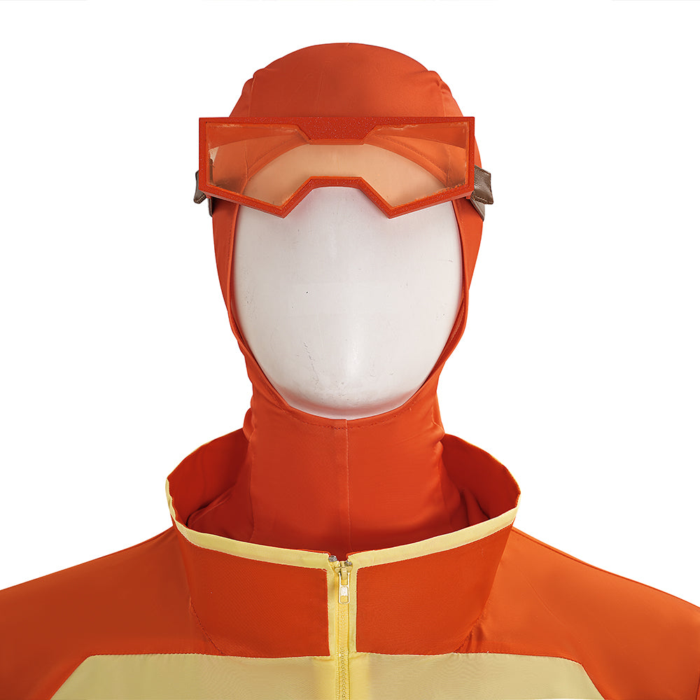 Invincible Rex Splode Cosplay Costume Halloween Yellow Suit ACcosplay