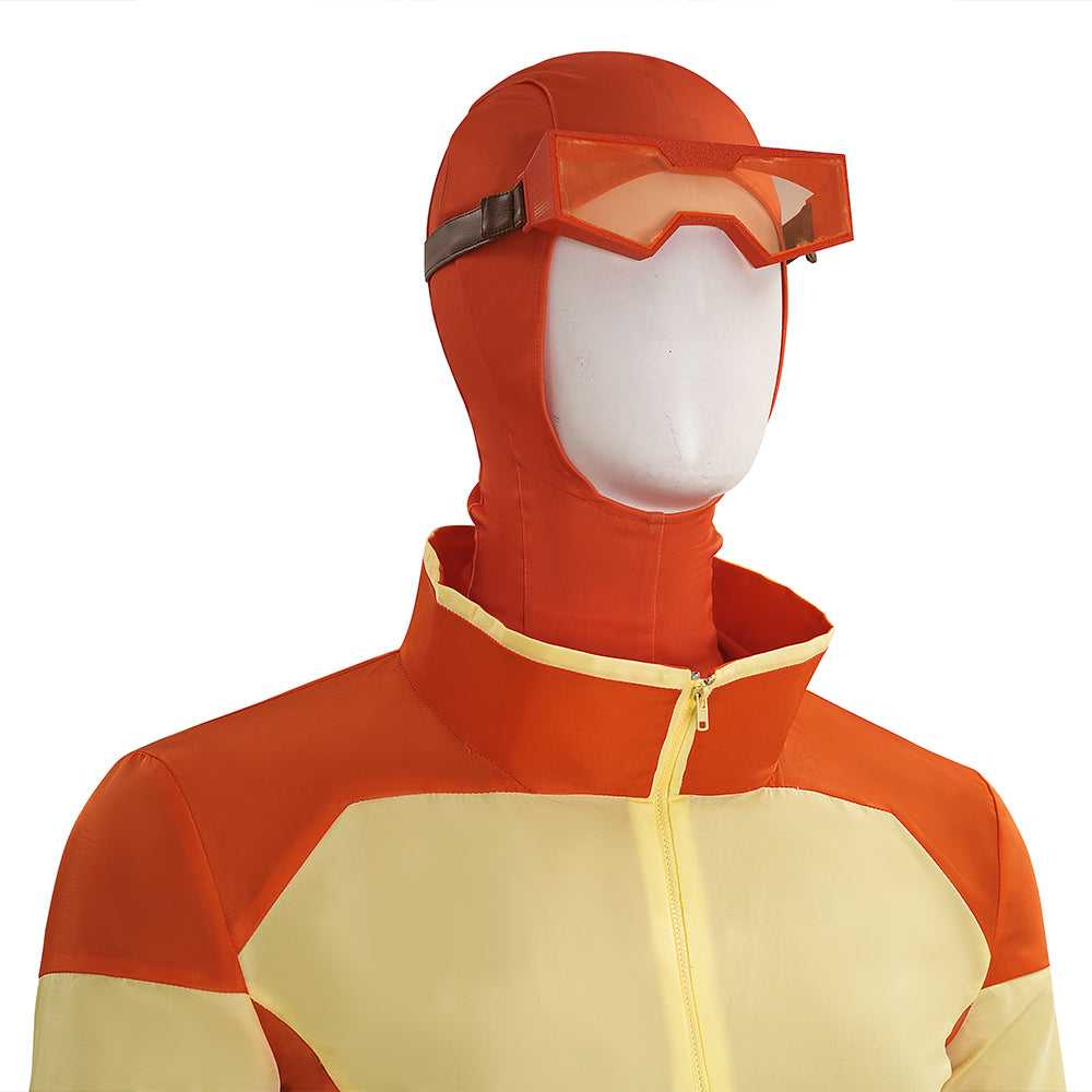 Invincible Rex Splode Cosplay Costume Halloween Yellow Suit ACcosplay