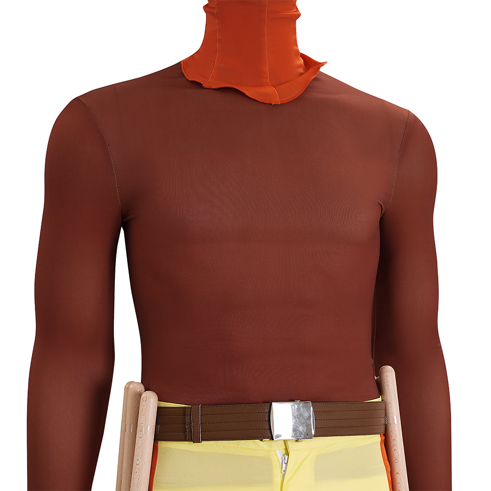 Invincible Rex Splode Cosplay Costume Halloween Yellow Suit ACcosplay