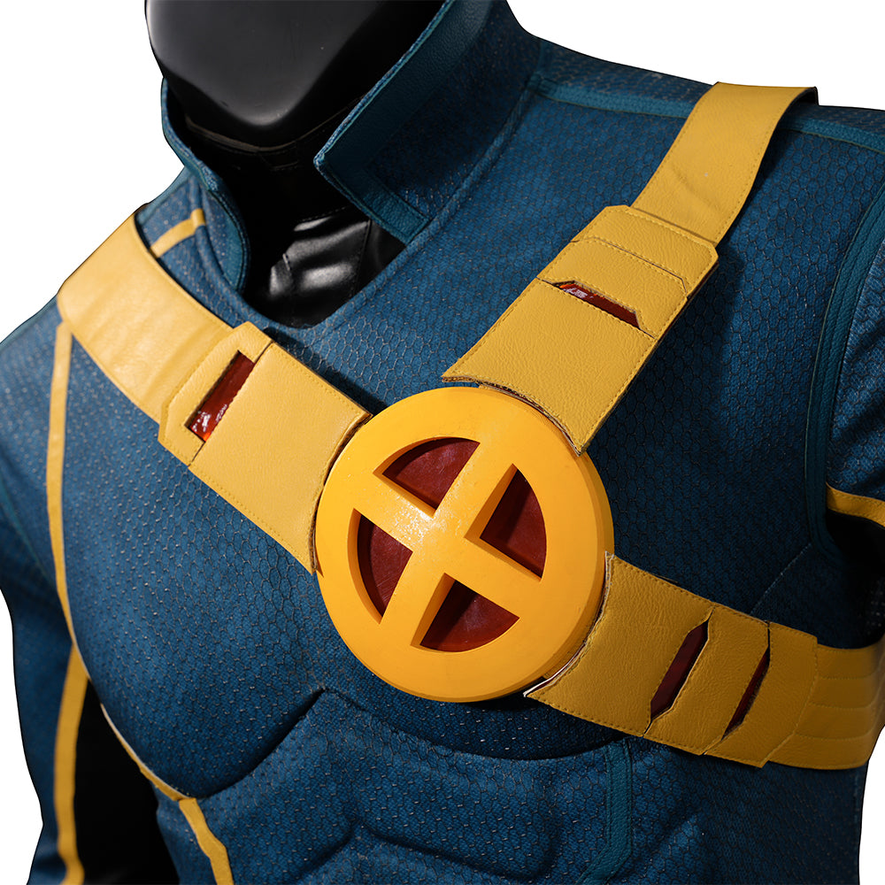 Marvel Rivals Cyclops Cosplay Costume Scott Summers Superhero Halloween Outfit ACcosplay
