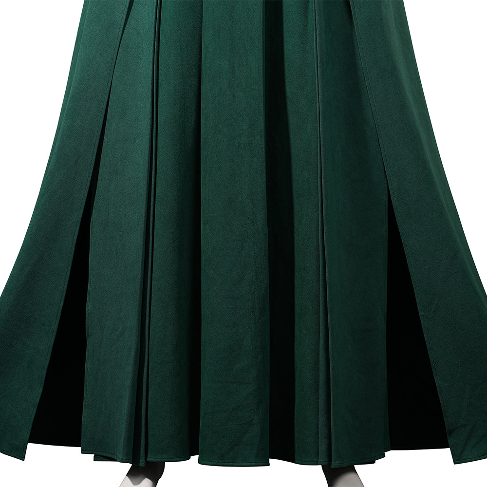 Avengers Doomsday Latverian Witch Cosplay Costume Female Halloween Green Suit ACcosplay