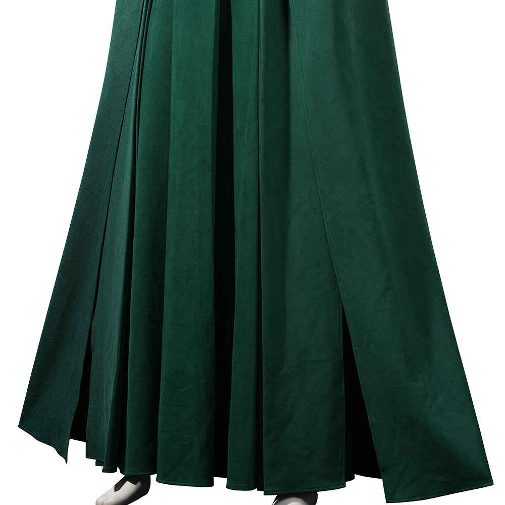 Avengers Doomsday Latverian Witch Cosplay Costume Female Halloween Green Suit ACcosplay