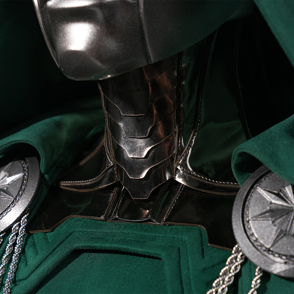 Avengers Doomsday Latverian Witch Cosplay Costume Female Halloween Green Suit ACcosplay