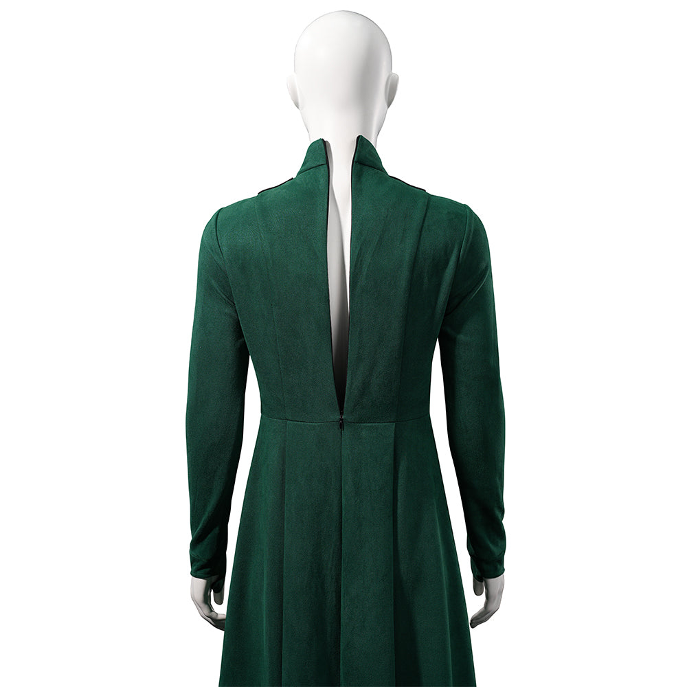 Avengers Doomsday Latverian Witch Cosplay Costume Female Halloween Green Suit ACcosplay