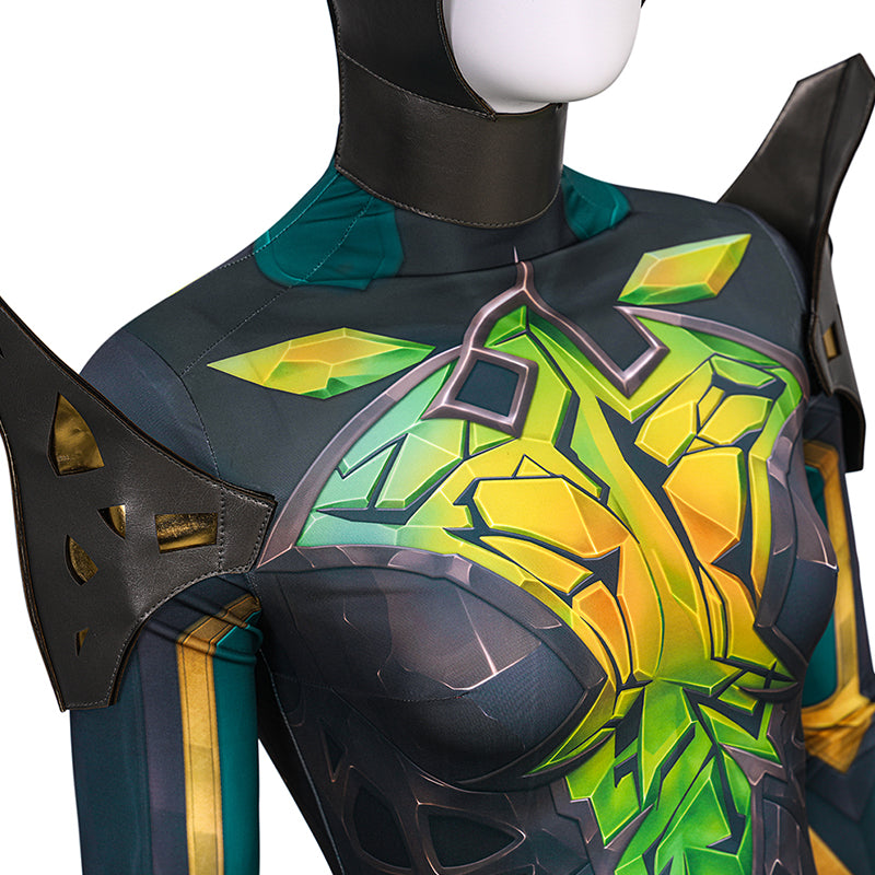 Marvel Rivals Phoenix Jean Grey Cosplay Costume Halloween Jumpsuit ACcosplay