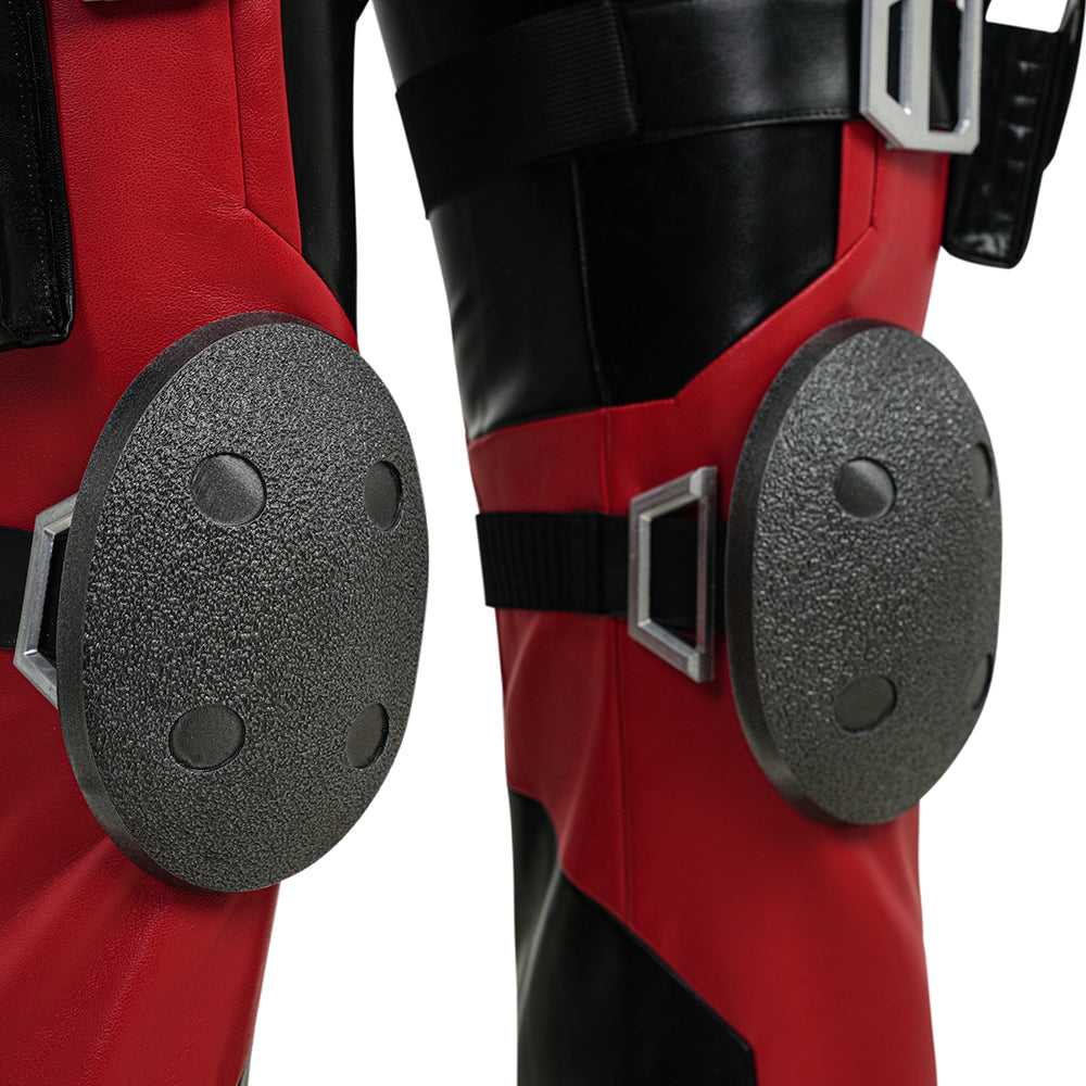 Marvel Rivals Deadpool Red Leather Cosplay Costume ACcosplay
