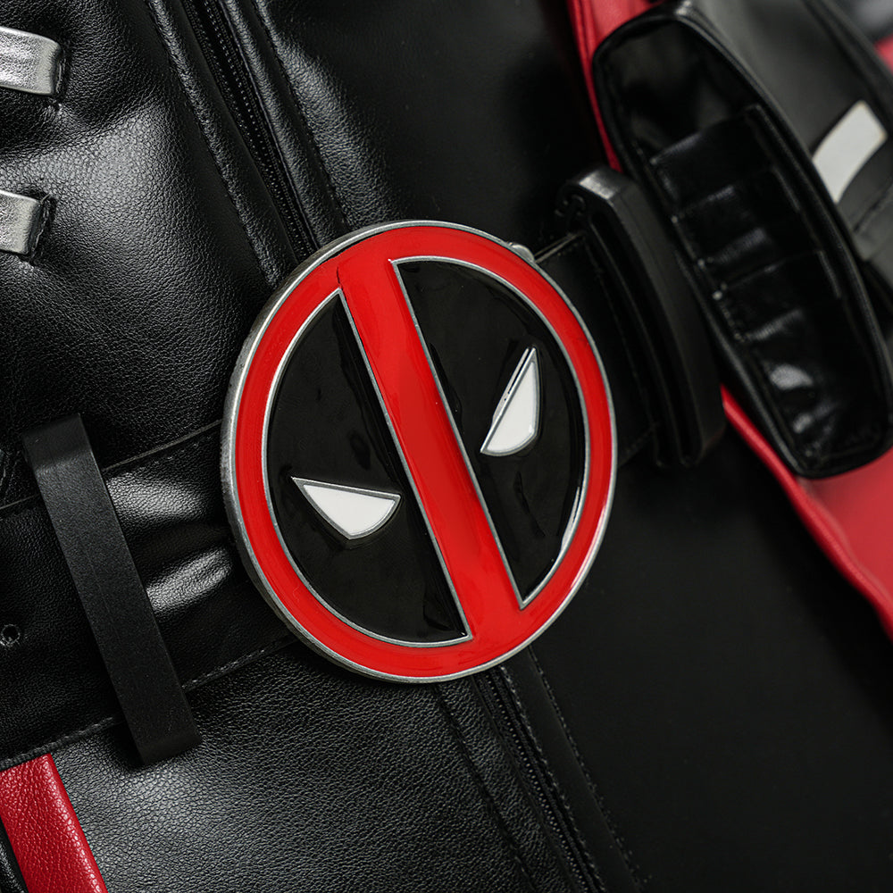 Marvel Rivals Deadpool Red Leather Cosplay Costume ACcosplay