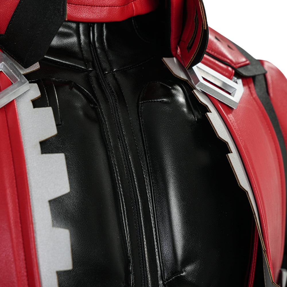 Marvel Rivals Deadpool Red Leather Cosplay Costume ACcosplay