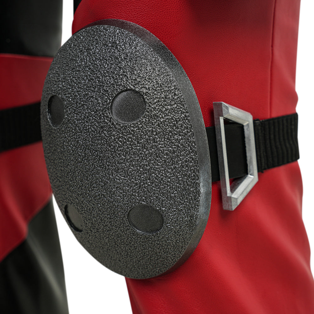 Marvel Rivals Deadpool Red Leather Cosplay Costume ACcosplay