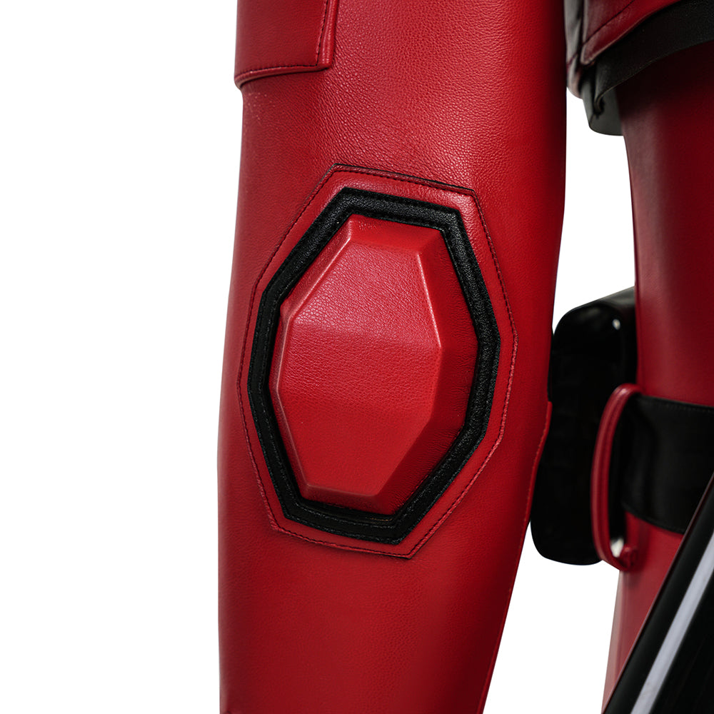 Marvel Rivals Deadpool Red Leather Cosplay Costume ACcosplay