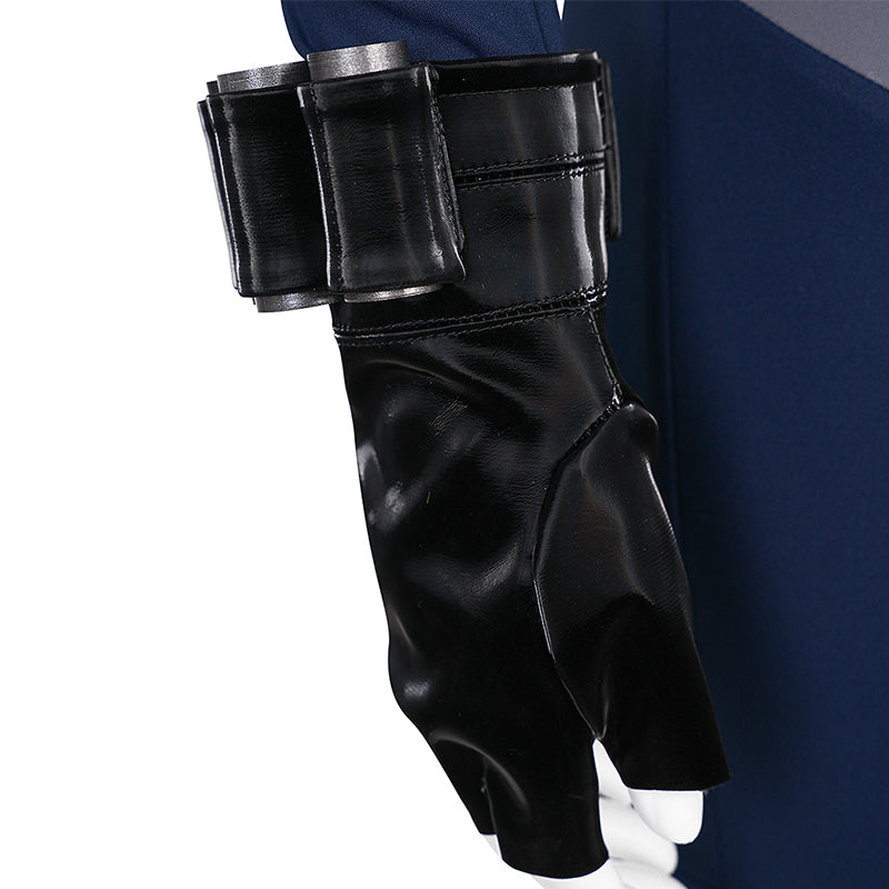 Absolute Universe Selina Kyle Cosplay Costume Blue Jumpsuit With Tail ACcosplay