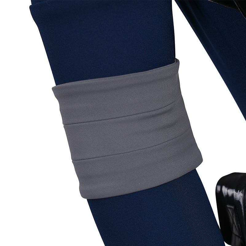 Absolute Universe Selina Kyle Cosplay Costume Blue Jumpsuit With Tail ACcosplay