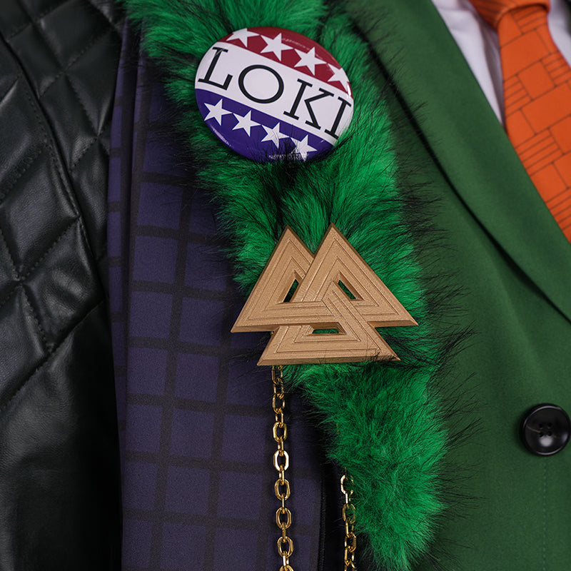 Marvel Rivals Loki Presidential Attire Cosplay Costume Halloween Outfits ACcosplay