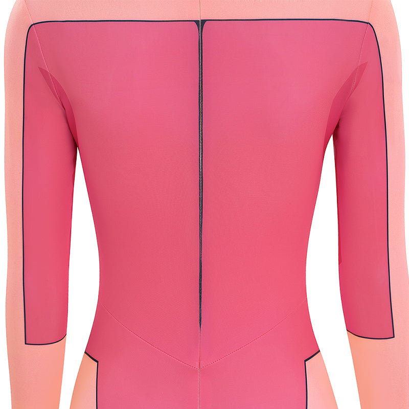 Invincible Atom Eve Cosplay Costume Halloween Pink Jumpsuit ACcosplay