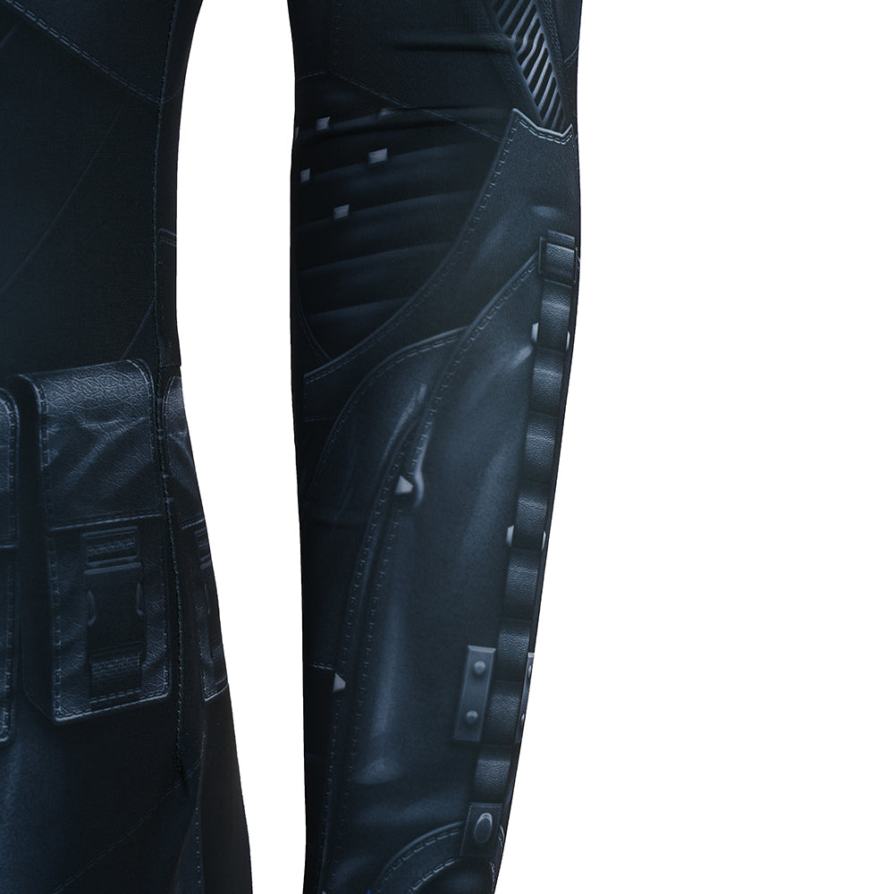 Arkham Knight Nightwing Cosplay Costume Nightwing Printed Jumpsuit ACcosplay
