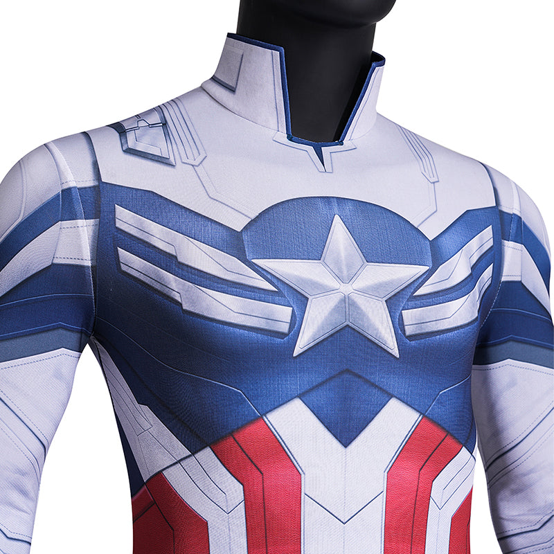 The Falcon Soldier Captain America Cosplay Costume Jumpsuit Full Set Outfit ACcosplay