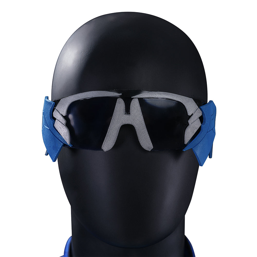 The Boys S5 A-train Cosplay Costume Blue Halloween Outfit ACcosplay
