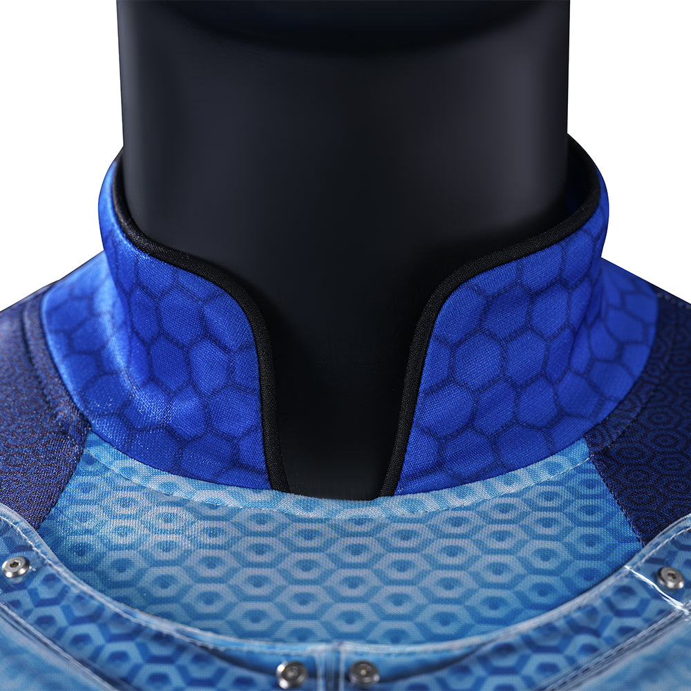 The Boys S5 A-train Cosplay Costume Blue Halloween Outfit ACcosplay