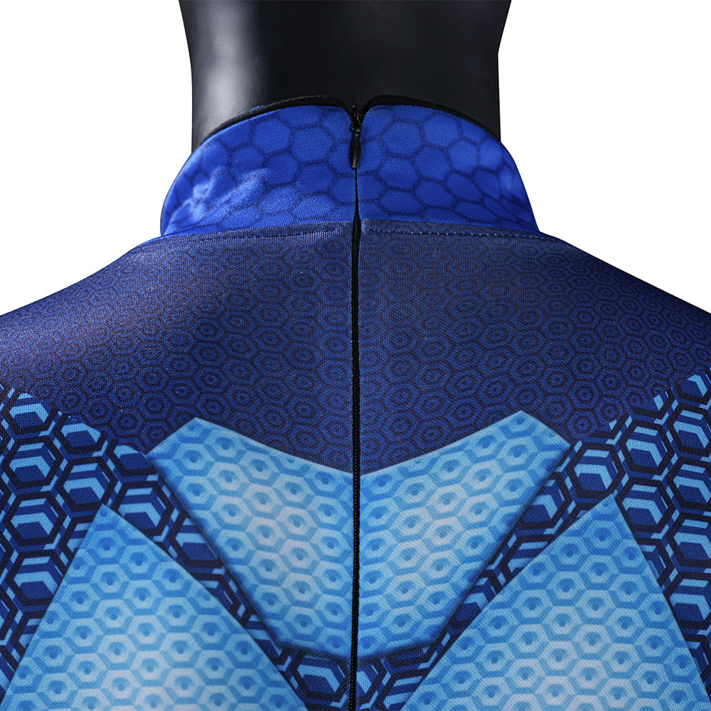 The Boys S5 A-train Cosplay Costume Blue Halloween Outfit ACcosplay