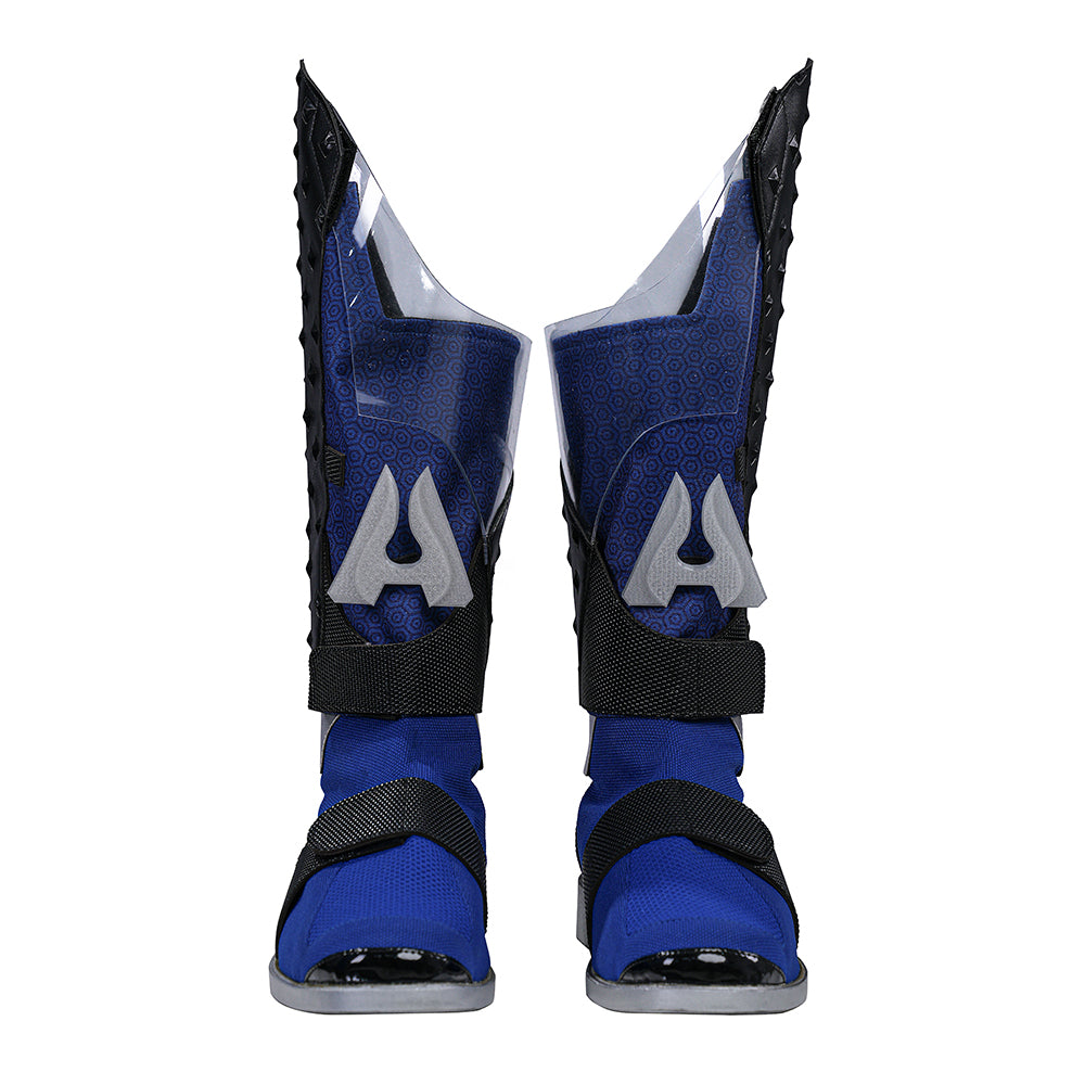 The Boys S5 A-train Cosplay Costume Blue Halloween Outfit ACcosplay