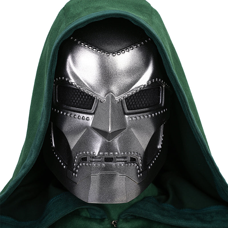 Doctor Doom Female's Cosplay Costume With Mask Dr. Victor von Doom Outfit ACcosplay