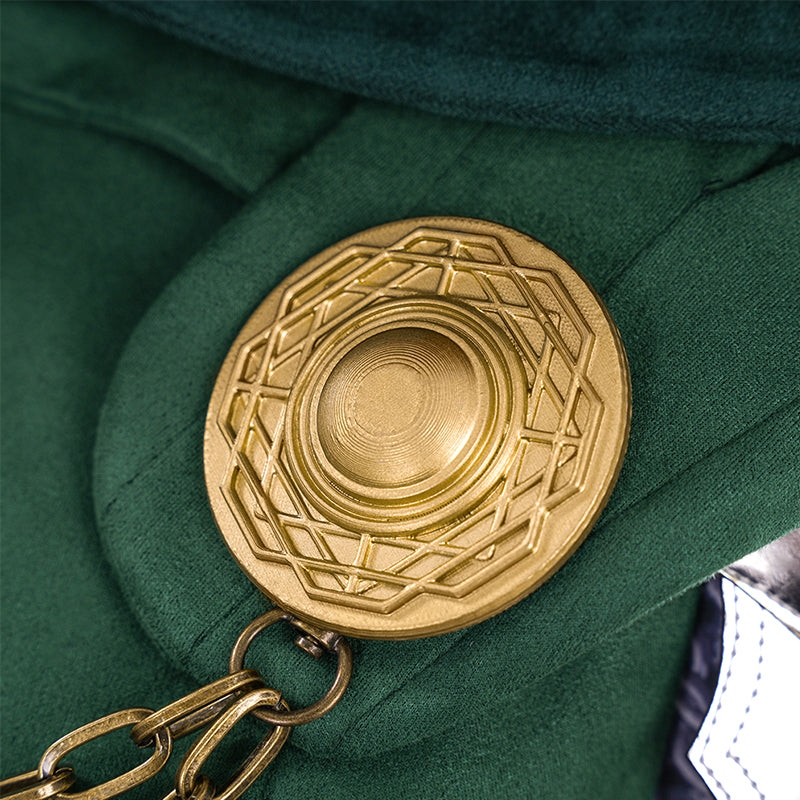 Doctor Doom Female's Cosplay Costume With Mask Dr. Victor von Doom Outfit ACcosplay