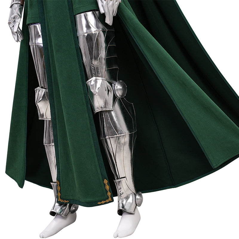 Doctor Doom Female's Cosplay Costume With Mask Dr. Victor von Doom Outfit ACcosplay