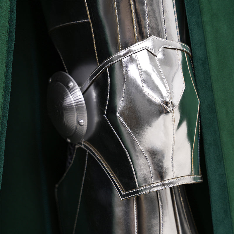 Doctor Doom Female's Cosplay Costume With Mask Dr. Victor von Doom Outfit ACcosplay