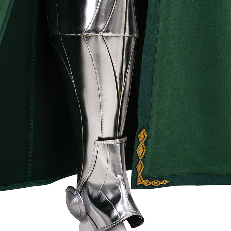 Doctor Doom Female's Cosplay Costume With Mask Dr. Victor von Doom Outfit ACcosplay