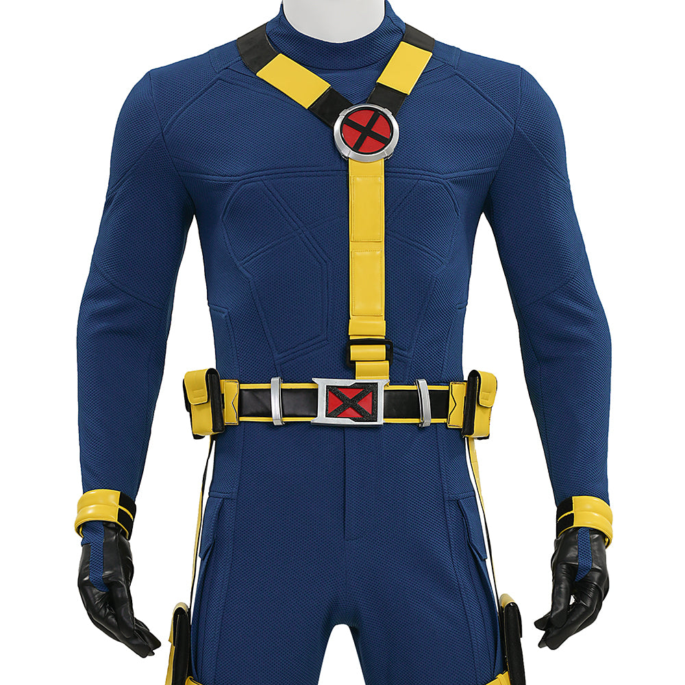 Avengers Doomsday Cyclops Scott Summers Cosplay Costume Halloween Suit Accosplay