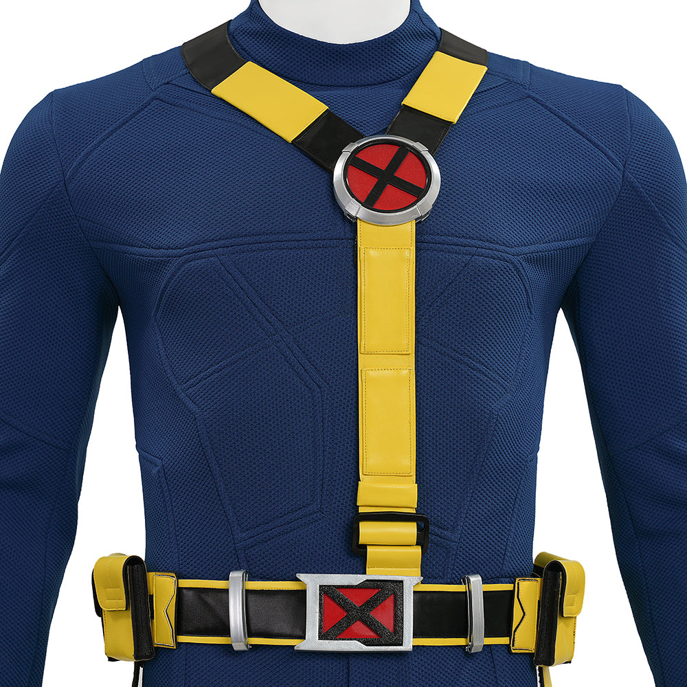 Avengers Doomsday Cyclops Scott Summers Cosplay Costume Halloween Suit Accosplay