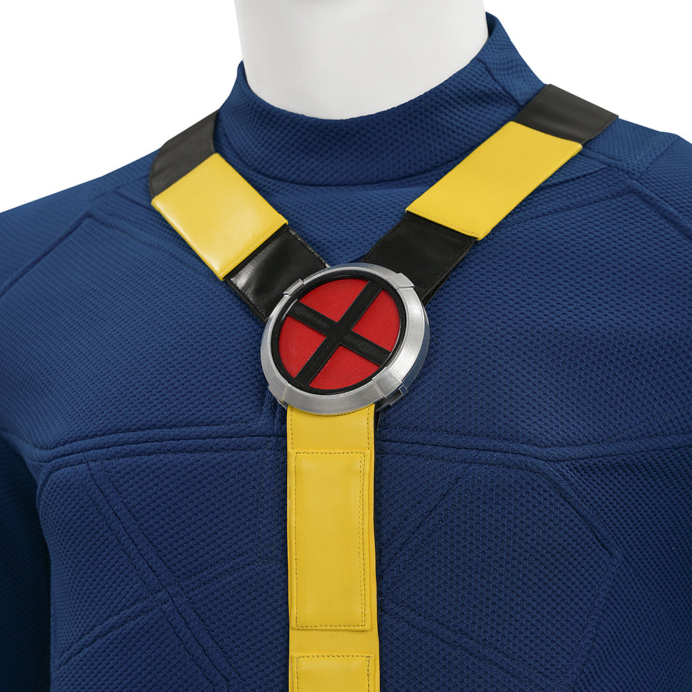 Avengers Doomsday Cyclops Scott Summers Cosplay Costume Halloween Suit Accosplay
