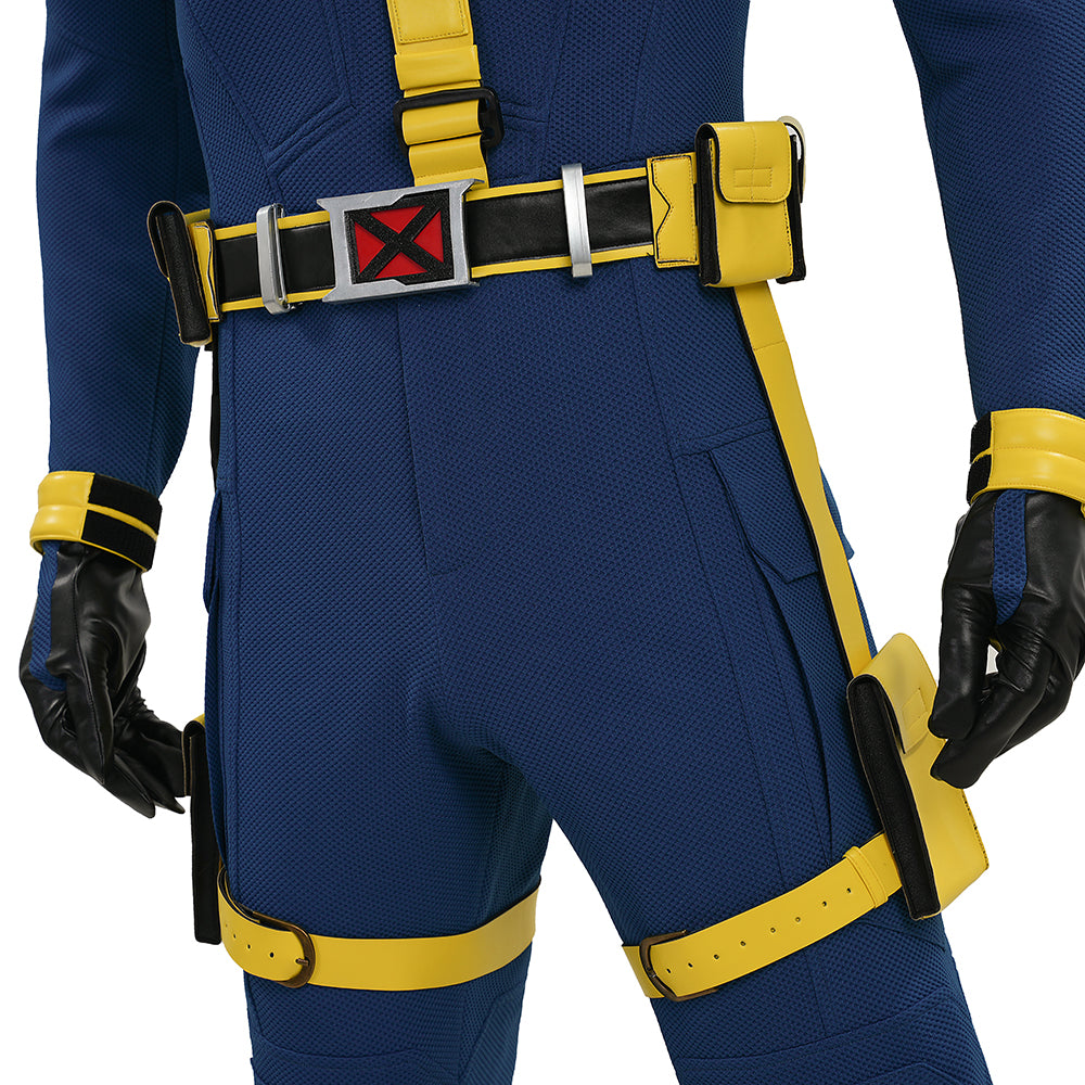 Avengers Doomsday Cyclops Scott Summers Cosplay Costume Halloween Suit Accosplay