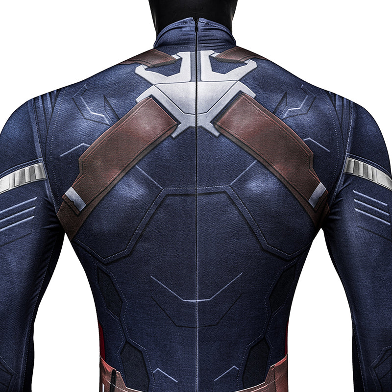 The Winter Soldier Stealth Captain America Cosplay Costume Jumpsuit Outfit ACcosplay