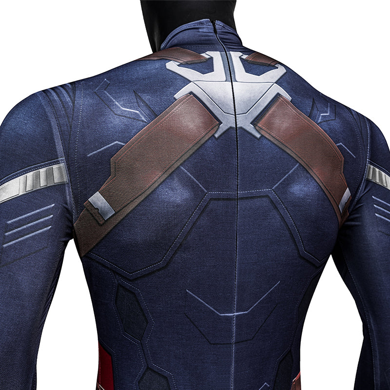 The Winter Soldier Stealth Captain America Cosplay Costume Jumpsuit Outfit ACcosplay