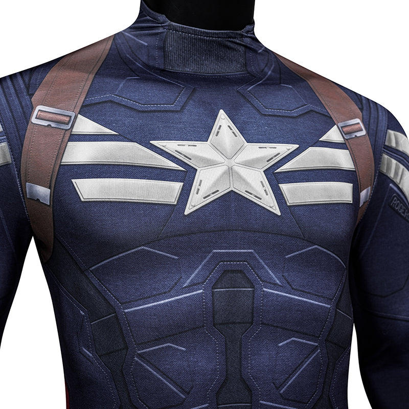 The Winter Soldier Stealth Captain America Cosplay Costume Jumpsuit Outfit ACcosplay